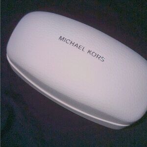 Michael Kors Black Sunglasses with White Case